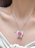 芯奢芭比巴啦啦小魔仙變身器項鏈女生鎖骨鏈吊墜時尚飾品 曬單實拍圖