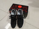沙馳休閑鞋男鞋春秋季新款透氣板鞋男士時(shí)尚韓版潮流布鞋系帶小黑鞋子 黑色 42 【皮鞋碼】 曬單實(shí)拍圖
