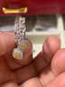 喜鉆七夕禮物18K金晴空鉆石耳環(huán)女閃耀黃鉆耳飾求婚結(jié)婚鉆石耳墜生日 雙色18K金共62分(20+42) 曬單實拍圖