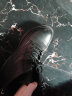 美思鸟（MEISINIAO） 女鞋马丁靴女靴子秋冬季新款英伦风短靴粗跟网红机车靴休闲女靴 黑色（单里） 37 实拍图