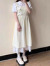 雅黛絲薇夏季森系甜美連衣裙女裝2025新款少女小個(gè)子法式溫柔風(fēng)裙子夏天 淺黃色 S 曬單實(shí)拍圖