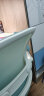 米粒生活儿童学习椅中小学生椅子家用写字作业靠背座椅可调节升降转椅凳子 不可旋转款【适用1.25-1.7m】蓝 实拍图
