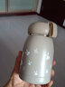杯鑫格 迷你保溫杯女便攜學(xué)生少女韓版小巧可愛(ài)水杯網(wǎng)紅杯子定制LOGO 清新粉智能蓋子320ml 曬單實(shí)拍圖