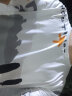 良布 (上衣+裤子）男款短袖短裤夏天套装男生篮球服夏季韩版全套衣服男土一套男装潮流搭配休闲运动套装 白色 M 实拍图