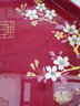 希爾（SHALL） 希爾國潮八角托盤家用放茶杯中國風創(chuàng)意客廳茶盤長方盤托盤擺件 八角方盤-紅顏 曬單實拍圖