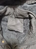 恒源祥冬季青年棉衣男中長款修身水洗棉服加厚外套棉襖潮流工裝 軍綠色 L 曬單實拍圖