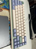 阿米洛（Varmilo） 迷你洛系列minilo 靜電容鍵盤(pán) 游戲鍵盤(pán) 辦公鍵盤(pán) 便攜鍵盤(pán) 尤加利67鍵雙模（藍(lán)牙+有線） 靜電容V2玫瑰紅軸 曬單實(shí)拍圖