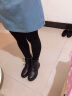 美思鸟（MEISINIAO） 女鞋马丁靴女靴子秋冬季新款英伦风短靴粗跟网红机车靴休闲女靴 黑色（单里） 36 实拍图