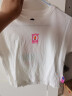 马骑顿（MQD）[上新]MQD童装男女同款短袖T恤夏季儿童短袖T恤子款潮 本白 110cm 实拍图