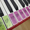 琴童寶音符卡88鍵鋼琴五線(xiàn)譜識譜卡兒童入門(mén)認音教學(xué) 鋼琴88鍵琴鍵貼彩色 琴童寶系列 曬單實(shí)拍圖