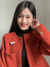 唐后（TH）閃耀之星胸針女高檔奢華精致胸花旗袍西裝配飾別針老師禮物女 牛仔藍(lán)色 曬單實(shí)拍圖