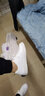 飛躍（Feiyue）空軍一號小白鞋子男鞋女鞋冬季休閑運動鞋百搭厚底增高情侶板鞋 白白 41碼 曬單實拍圖