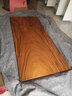 友嘉順胡桃實(shí)木大板茶空間搭配羅漢床胡桃木大板桌烘干整木大板黑胡桃木 胡桃木配件椅子條凳都有 曬單實(shí)拍圖