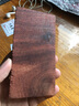 戎夏DIY發(fā)簪料手工雕刻桃木簪子木料黃花梨原料 贊比亞血檀 曬單實(shí)拍圖