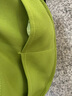 暢印 單肩餃子包 學(xué)生百搭文藝小托特包 純色腋下小挎包 輕便斜挎尼龍包袋女 草綠色+黃花朵掛件 曬單實(shí)拍圖