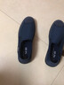 回力男鞋網(wǎng)面透氣男鞋夏天跑步鞋休閑鞋潮流輕便透氣鞋一腳蹬套腳鞋 藍色6112 39 曬單實(shí)拍圖