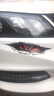 銘仕3D立體汽車(chē)貼紙劃痕遮擋貼汽車(chē)裝飾車(chē)貼車(chē)身貼偷看偷窺卡通動(dòng)漫貼 貓頭鷹之眼30X8CM 曬單實(shí)拍圖