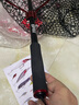 樂伯樂（RAPALA）新品輕量便攜可伸縮防纏繞網(wǎng)兜通用硅膠抄網(wǎng)漁具 黑色 M號 曬單實拍圖