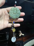 齊選汽車(chē)掛件男士高檔車(chē)內掛件車(chē)載掛飾和田玉貔貅出入平安玉石吊飾女 和田玉如意雙貔貅-藍穗玉蓮花 曬單實(shí)拍圖