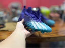 FEELACES梅西足球鞋男AG長(cháng)釘夏季透氣網(wǎng)無(wú)縫拼接兒童人草球鞋比賽訓練鞋 AK47月紫長(cháng)釘 40 曬單實(shí)拍圖