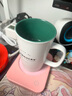 名友（meyou）Meyou名友ME-B30E加熱杯墊恒溫杯保溫碟暖暖杯調溫加熱水杯套裝辦公室熱牛奶 茱萸粉(不含杯子) 曬單實拍圖