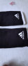 Adidas阿迪达斯护腕男女运动健身手腕护具网球羽毛球篮球吸汗擦汗护手腕 长款黑色 FK0916 实拍图