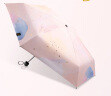 蕉下（beneunder）太阳伞防晒防紫外线遮阳伞晴雨两用迷你折叠伞 叶舞【五折伞】 实拍图