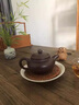 洛湘宜興紫砂壺純手工家用小品功夫茶壺原礦粗砂老紫泥仿古紫砂壺 190cc 曬單實拍圖
