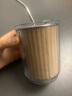 沃德百惠（WORTHBUY）304不銹鋼咖啡杯男女隨行杯新款馬克杯辦公室泡茶杯保溫杯水杯子 摩卡棕 曬單實(shí)拍圖