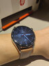 華為（HUAWEI）手表表帶原裝真皮運(yùn)動橡膠適用華為榮耀watch4 GT3 GT2Pro GT保時捷系列男女通用 華為原裝表帶【真皮-可可棕】（22mm口徑） 曬單實(shí)拍圖