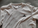 阿迪達斯（adidas）短袖男 26春季新款運動(dòng)服男健身訓練透氣快干寬松圓領(lǐng)跑步休閑t恤 白色/冰絲快干/現貨速發(fā) M (175/96A) 曬單實(shí)拍圖