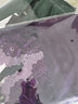 狄蘭絲（dilansi）性感露背真絲吊帶睡裙100%桑蠶絲蕾絲睡裙V領(lǐng)系帶掛脖誘惑純欲風(fēng) 深紫色(6A級100%桑蠶絲) M (建議80-105斤) 曬單實拍圖