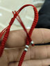 查克拉情人節禮物會(huì )響鈴鐺情侶手鏈一對女男編織手繩紅繩生日送女友 紅色鈴鐺手繩【魅藍禮盒】 曬單實(shí)拍圖