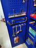 虎牧工具柜帶掛板車(chē)間重型五金儲物柜車(chē)庫柜工廠(chǎng)多功能零件柜 雙門(mén)+背掛板+四塊層板 1 曬單實(shí)拍圖