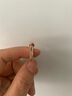 CHARLES&KEITH金屬半寶石飾女士時(shí)尚耳環(huán)CK5-42120260 Rose Gold玫瑰金色 曬單實(shí)拍圖