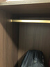 卡貝（cobbe） 衣柜掛衣桿衣櫥橫桿櫥柜掛桿托法蘭座衣架桿配件加厚五金晾衣桿 A款香檳金底座+掛衣桿 91-110cm桿 曬單實(shí)拍圖