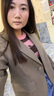 固執（OBSTINATE）【特價(jià)】高級感西裝女秋冬新款學(xué)院風(fēng)職業(yè)教師小個(gè)子日常通勤大衣 卡其色 L 170/88A 曬單實(shí)拍圖
