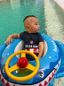 swimbobo婴儿游泳圈卡通戏水儿童坐圈小车造型宝宝坐艇游泳装备K2006F 实拍图