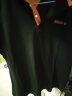 啄木鸟（TUCANO）短袖t恤男纯色polo打底衫商务时尚休闲百搭上衣男装黑色L 实拍图