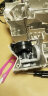 富迪安缝纫机家用迷你电动裁缝机台式脚踏锁边机多功能全自动小型 无灯+33配件+扩展台+塑料勾尖 实拍图