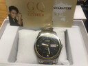 冠琴（GUANQIN）瑞士品質(zhì)手表男士全自動(dòng)機械表精鋼帶夜光雙日歷鎢鋼商務(wù)輕奢腕表 鎢鋼間金黑面(男款） 曬單實(shí)拍圖