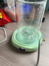 容山堂雙層玻璃水杯防燙綠茶杯山巒茶杯保溫泡茶杯單杯隔熱辦公杯 玻璃雙層山河綠茶杯-原色 曬單實拍圖
