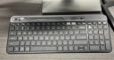 罗技（Logitech）K580 无线蓝牙超薄静音键盘 办公键盘电脑手机Mac平板 ipad键盘 【K580+鹅卵石鼠标】 星空灰 实拍图