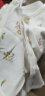 奇萌娃（qimengwa）新生婴儿衣服全棉内衣套装绑带和尚服0-3个月初生宝宝连体衣爬服 扣子款内衣两套 59码1-2个月 实拍图