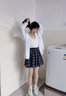 KJ抹胸文胸女內(nèi)衣裹胸莫代爾中長(zhǎng)款固定杯小背心美背防走光兩件裝 鉆石黑+淺膚色 均碼 曬單實(shí)拍圖