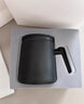 曦美居陶瓷茶杯茶水分離水杯父親節慶生日禮物伴手禮盒公司活動(dòng)贈品福利 辦公內膽杯【黑-禮盒裝】 曬單實(shí)拍圖