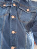 皮尔卡丹夹克男春季柔软时尚牛仔外套男牛仔衣BLY6010蓝色XL码 实拍图