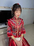 泰勒馬丁（TAILEMARTIN）秀禾服2025新款新娘中式婚紗結(jié)婚禮服敬酒服嫁衣龍鳳褂婚服 511雙袖 M 曬單實拍圖