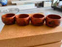 陶曦宜興紫砂杯 純全手工原礦名家功夫茶具泡茶小口杯品茗杯套裝靜空禪道梅蘭竹菊 梅蘭竹菊 曬單實(shí)拍圖