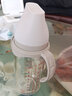 愛得利玻璃奶瓶大寶寶吸管杯喝水杯1歲以上寬口徑帶保護(hù)套吸管杯 300ml分體保護(hù)套 曬單實(shí)拍圖